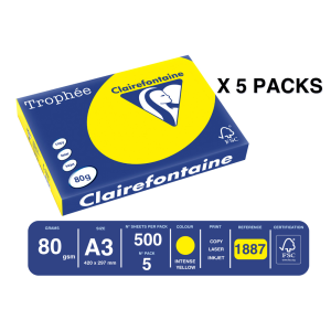 Papel color trophee a3 80gr...