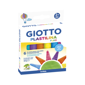 Plastilina giotto fluor...