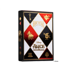 Baraja de cartas bicycle alice in wonderland