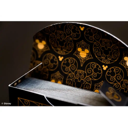 Baraja de cartas bicycle disney black and gold mickey