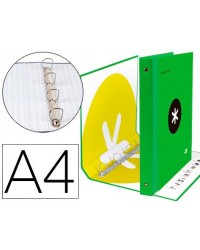 CARPETA 4 ANILLAS 40 MM...