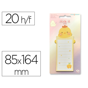 Bloc notas adhesivas...