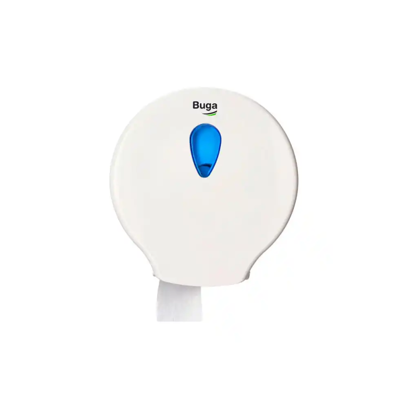 Dispensador papel higienico industrial buga fabricado en abs color blanco
