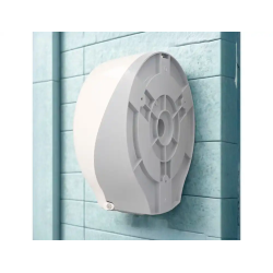 Dispensador papel higienico industrial buga fabricado en abs color blanco