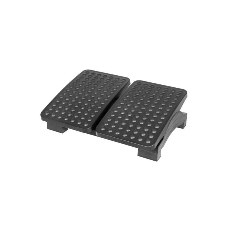 Reposapies maul step duo ajustable en altura color negro 430x320 cm