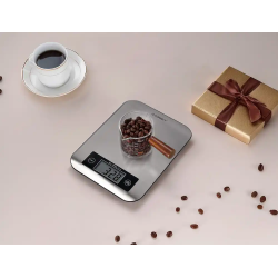 Bascula precision q-connect digital con pantalla lcd precision 1 gr capacidad de 5 gr a 10 kg 215x165x16mm