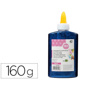 Purpurina pegamento...