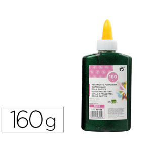 Purpurina pegamento...