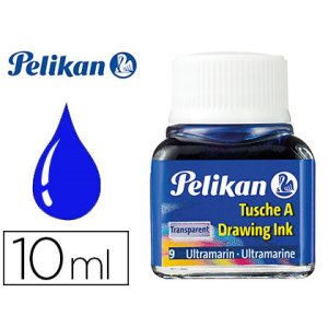 Tinta china pelikan azul...