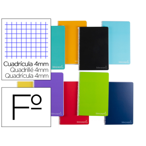Cuaderno espiral liderpapel...
