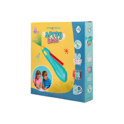 Aerografo infantil imaginovo recargable con usb contiene 30 plantillas y 12 rotuladores colores surtidos