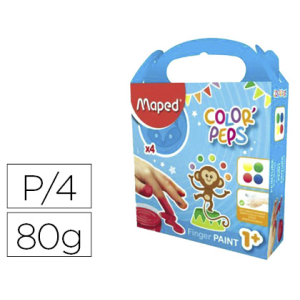 Pintura a dedos maped color...