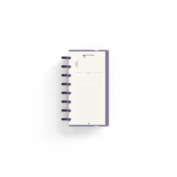 Planificador carchivo ingeniox my week check list my week semanal malva 105x210 mm