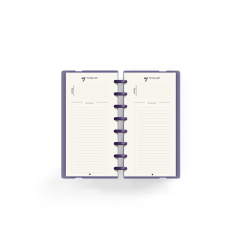 Planificador carchivo ingeniox my week check list my week semanal malva 105x210 mm