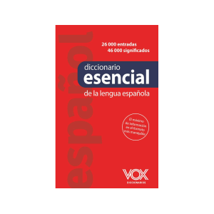 Diccionario vox esencial...