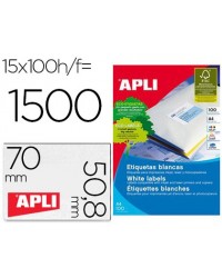 ETIQUETA ADHESIVA APLI 1295...