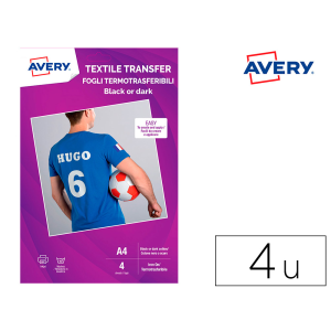 Papel transfer avery...