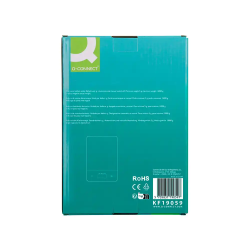 Bascula precision q-connect digital con pantalla lcd precision 1 gr capacidad de 5 gr a 15 kg 240x170x17,5mm