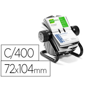 Tarjetero duraclip visifix...