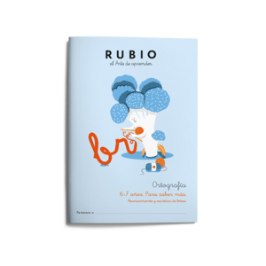 Cuaderno rubio ortografia...