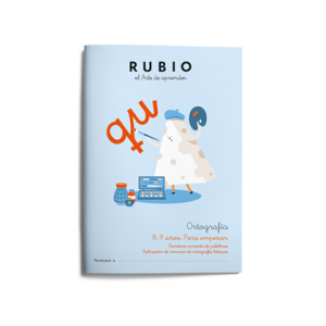 Cuaderno rubio ortografia...