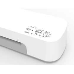 Plastificadora q-connect kf19091 din a4 estandar 2 rodillos hasta 125 mc