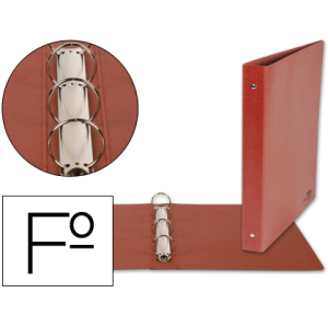 Carpeta de 4 anillas 25mm...