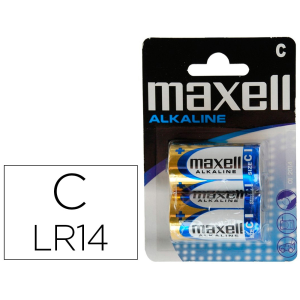Pila maxell alcalina 1,5 v...