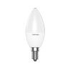 Bombilla led toshiba essential c37 e14 4.7w luz calida 2700k