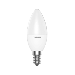 Bombilla led toshiba essential c37 e14 4.7w luz neutra 4000k