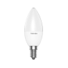 Bombilla led toshiba essential c37 e14 4.7w luz neutra 4000k