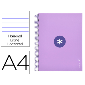 Cuaderno espiral a4 micro...