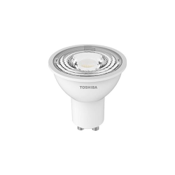 Foco led toshiba essential gu10 5.5w luz fria 6500k