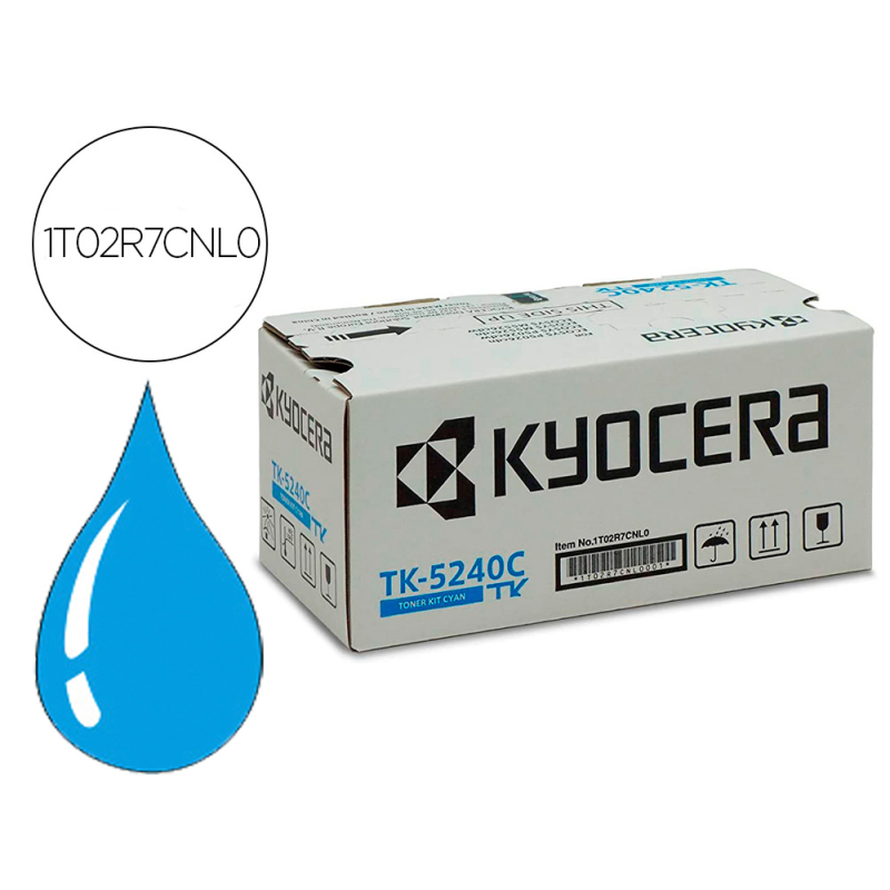 Toner kyocera tk-5240c mita m5526cdn cian 3.000 p ginas
