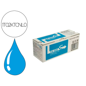 Toner tk580c kyocera -mita...