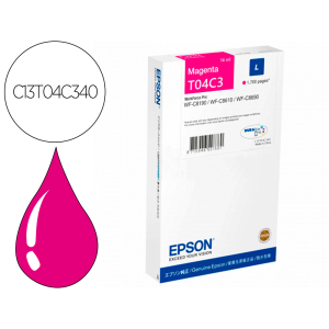 Ink-jet epson t04c3 magenta...