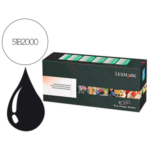 Toner lexmark laser 51b2000...