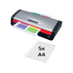 Plastificadora gbc 250 office din a4 apagado automatico 2 rodillos hasta 125 micras