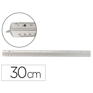 Escala liderpapel aluminio...