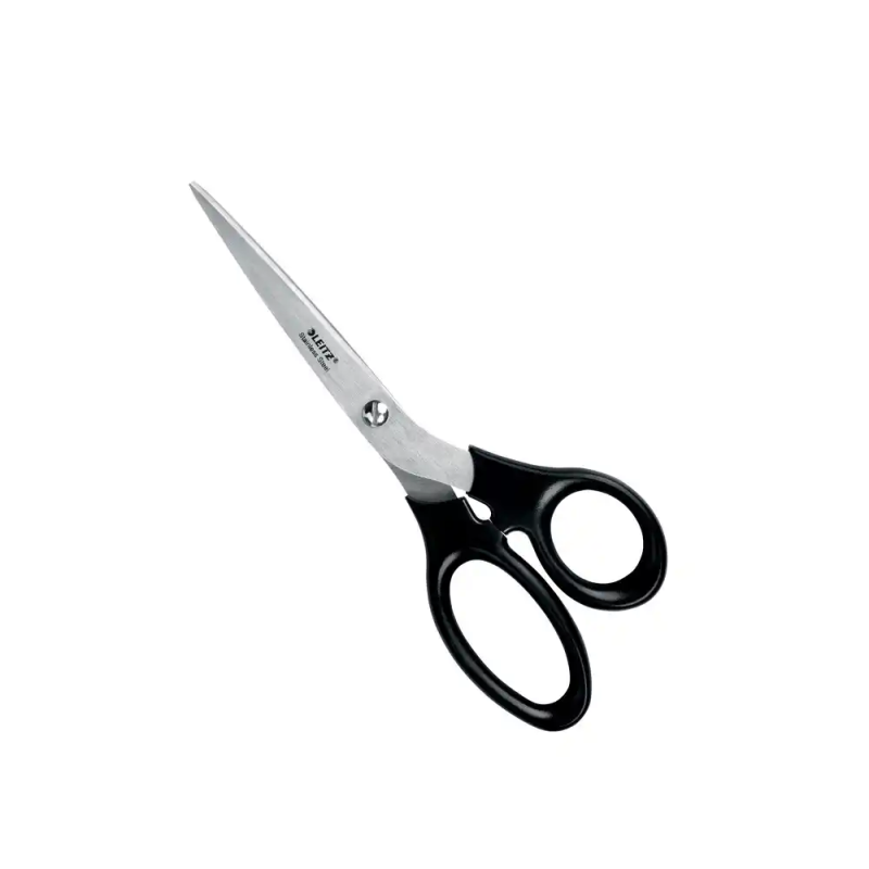 Tijera oficina leitz acero inoxidable 200 mm color negro