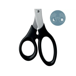 Tijera oficina leitz acero inoxidable 200 mm color negro