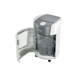 Destructora de documentos leitz optimax 350 small office p5 capacidad corte 8 hojas destruye grapas clips
