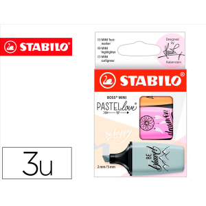 Rotulador stabilo boss mini...