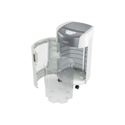 Destructora de documentos leitz optimax 225 home office p5 capacidad corte 6 hojas destruye grapas clips 15