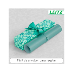 Alfombrilla de sobremesa leitz 80x40 cm color verde menta
