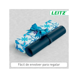 Alfombrilla de sobremesa leitz 80x40 cm color azul oscuro