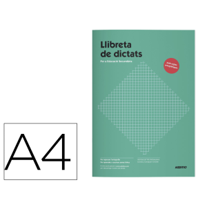 Libreta de dictados catalan...