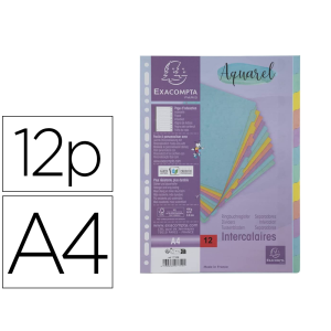 Separador exacompta aquarel...