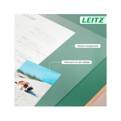 Alfombrilla de sobremesa leitz 70x36 cm transparente