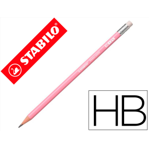 Lapices de grafito con goma...